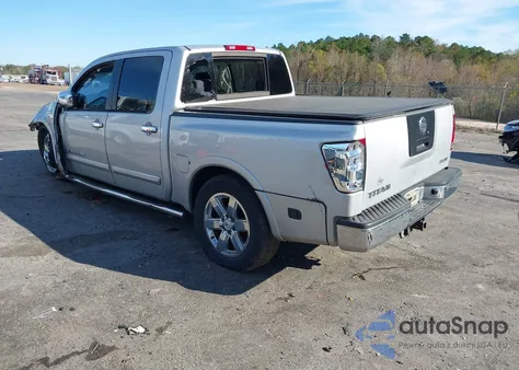 2010 Nissan Titan Se из США, поврежденный, VIN 1N6AA0ED0AN326119